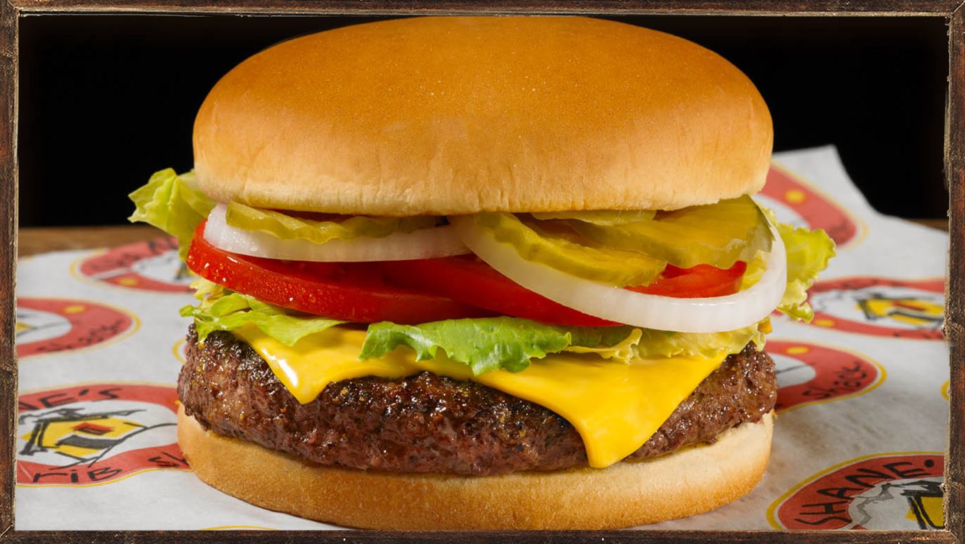 All-American Burger - Shane's Rib Shack