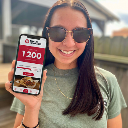 Shack Rewards through the Shane's Rib Shack App