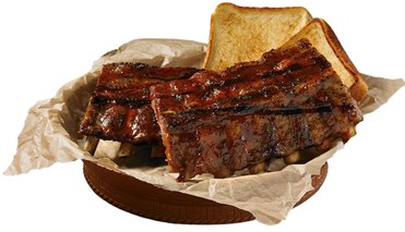 full rack of ribs